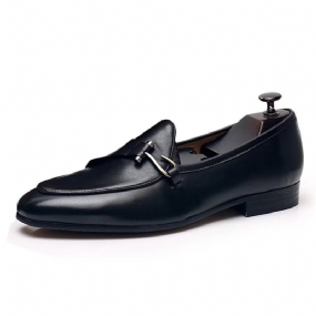 Pánska Spoločenská Obuv Classic Brogue Slip-ons