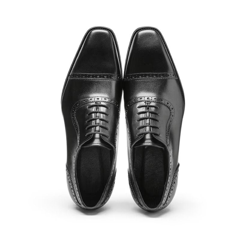 Pánska Spoločenská Obuv Classy Brogues - Čierna