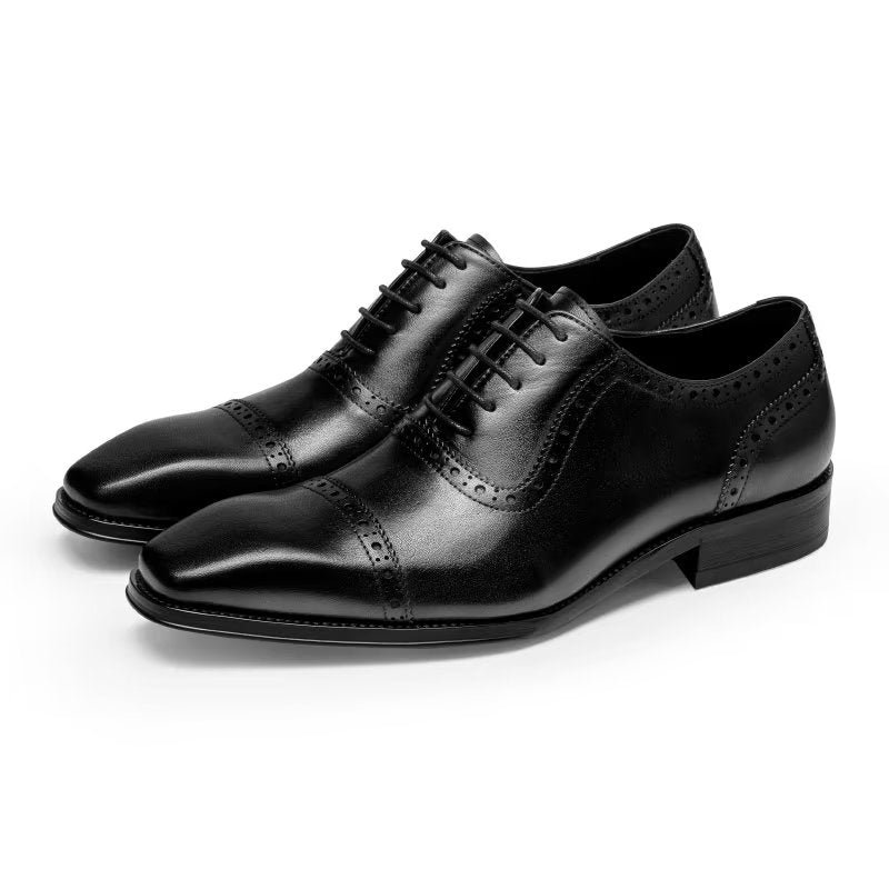 Pánska Spoločenská Obuv Classy Brogues - Čierna