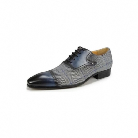 Pánska Spoločenská Obuv Luxusné Kožené Elegantné Svadobné Oxford Topánky Brogue