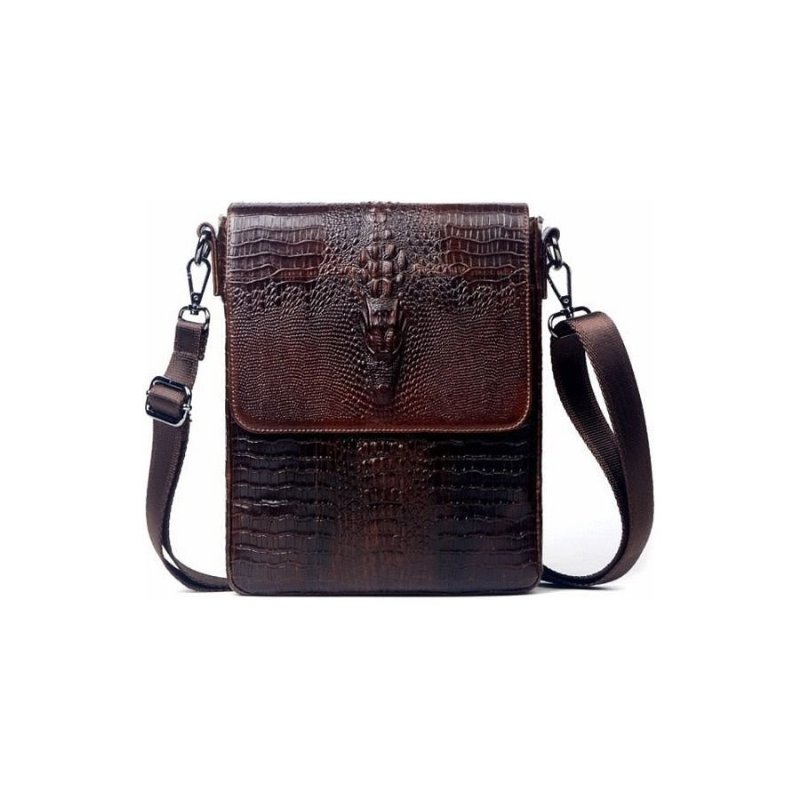 Pánska Taška Cez Rameno Oil Wax Leather Messenger