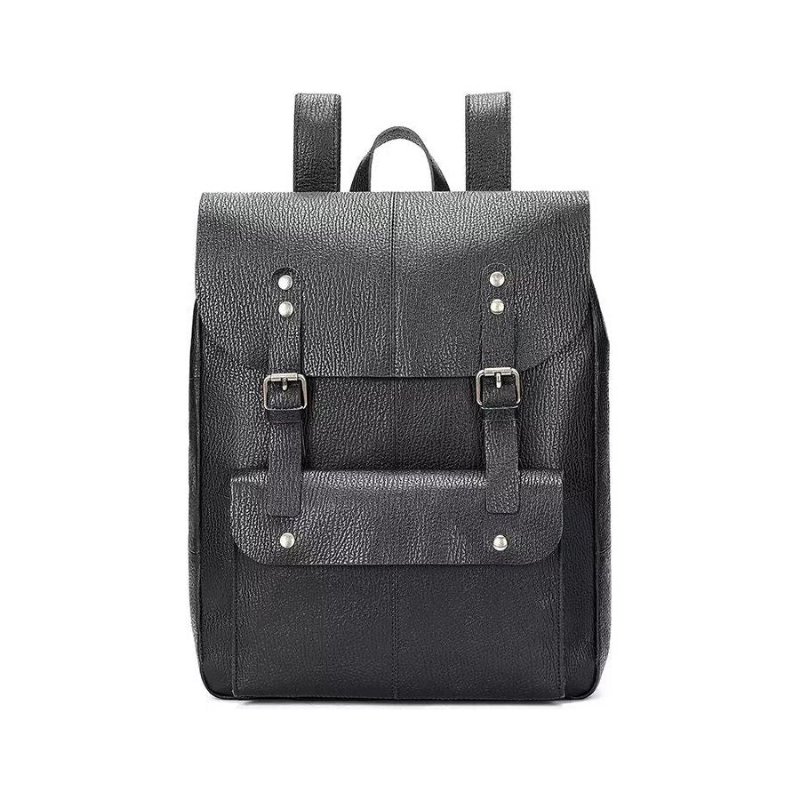 Pánske Batohy Z Hovädzej Kože Business Travel Organizer Backpack