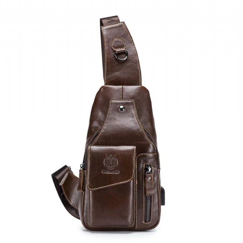 Pánske Kabelky Cez Rameno Urban Navigator Leather Tote - Čierna