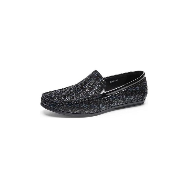 Pánske Mokasíny Exotic Metal Toe Slip On