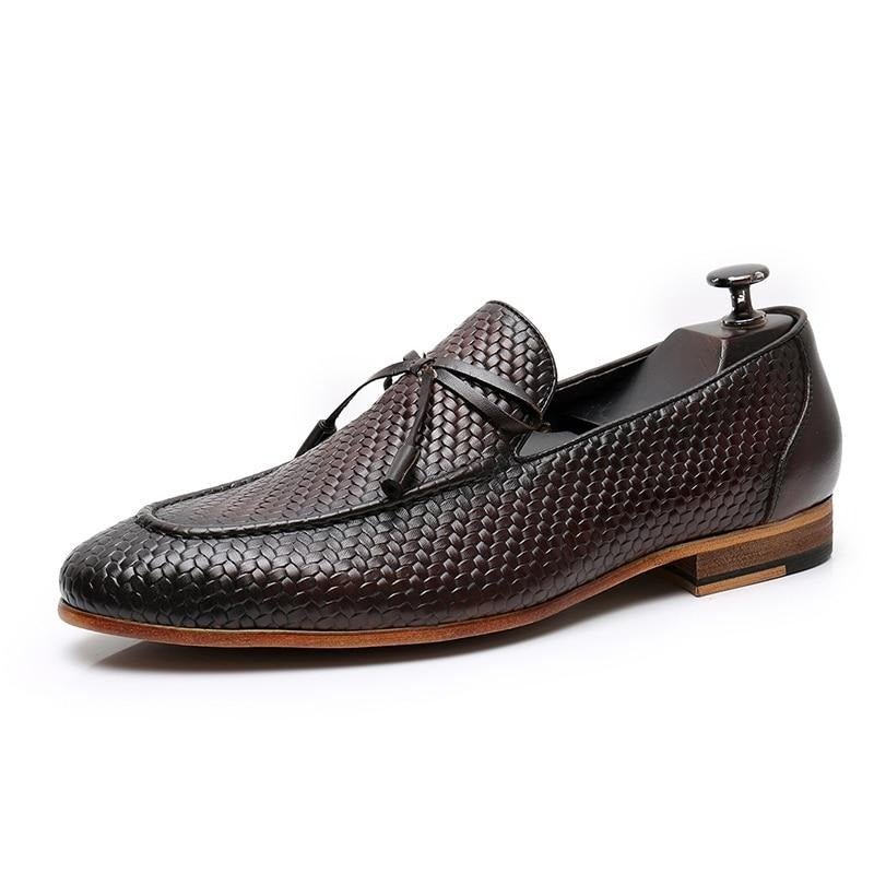 Pánske Mokasíny Luxusné Croctex Slip On - Káva