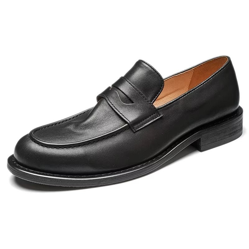 Pánske Mokasíny Modish Slip On Penny - Čierna