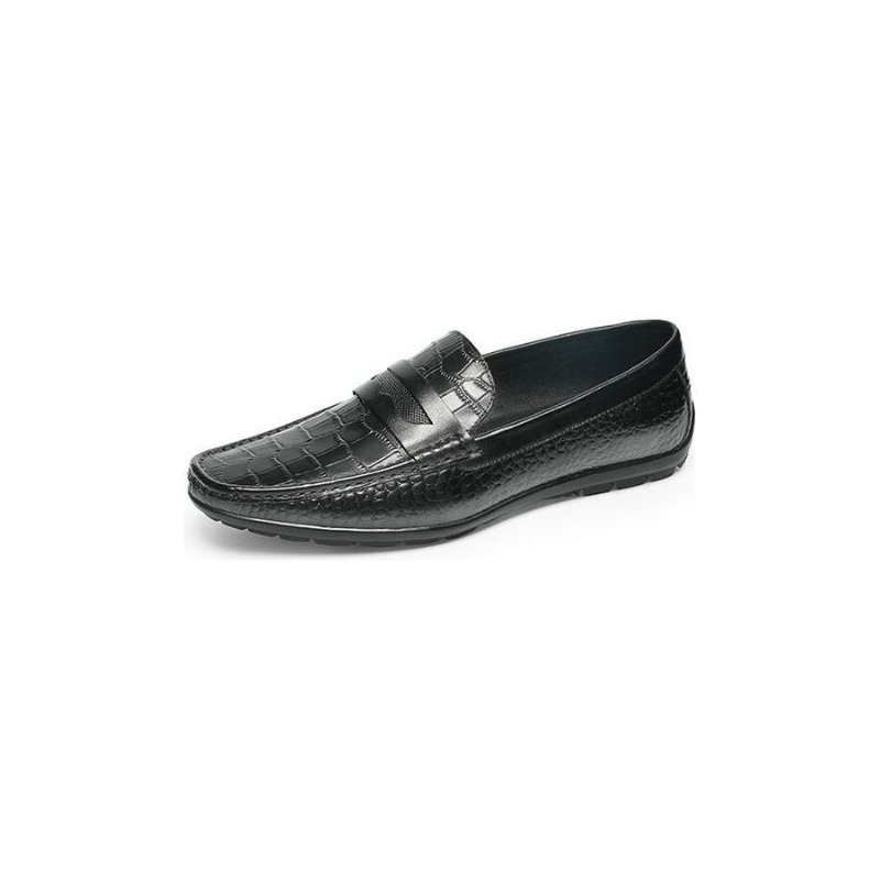 Pánske Nazúvacie Topánky Loafers Croc Effect