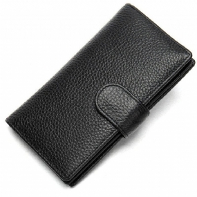 Pánske Peňaženky Exotic Slim Leather Cardholder Wallet