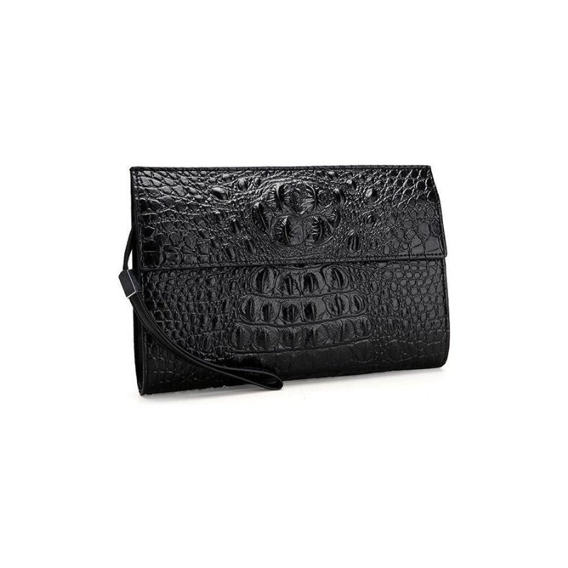 Pánske Peňaženky Horn Back Embossed Pattern Clutch