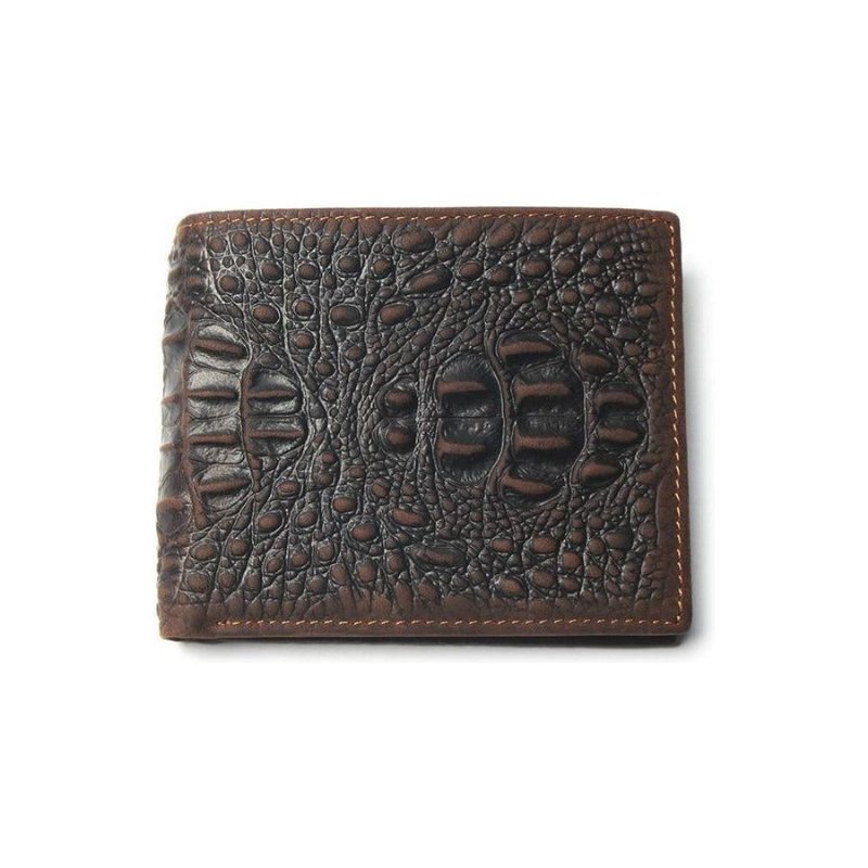 Pánske Peňaženky Luxury Crocskin Card Holder Wallet