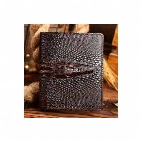 Pánske Peňaženky Luxury Croctex Cowhide Clutch Wallet