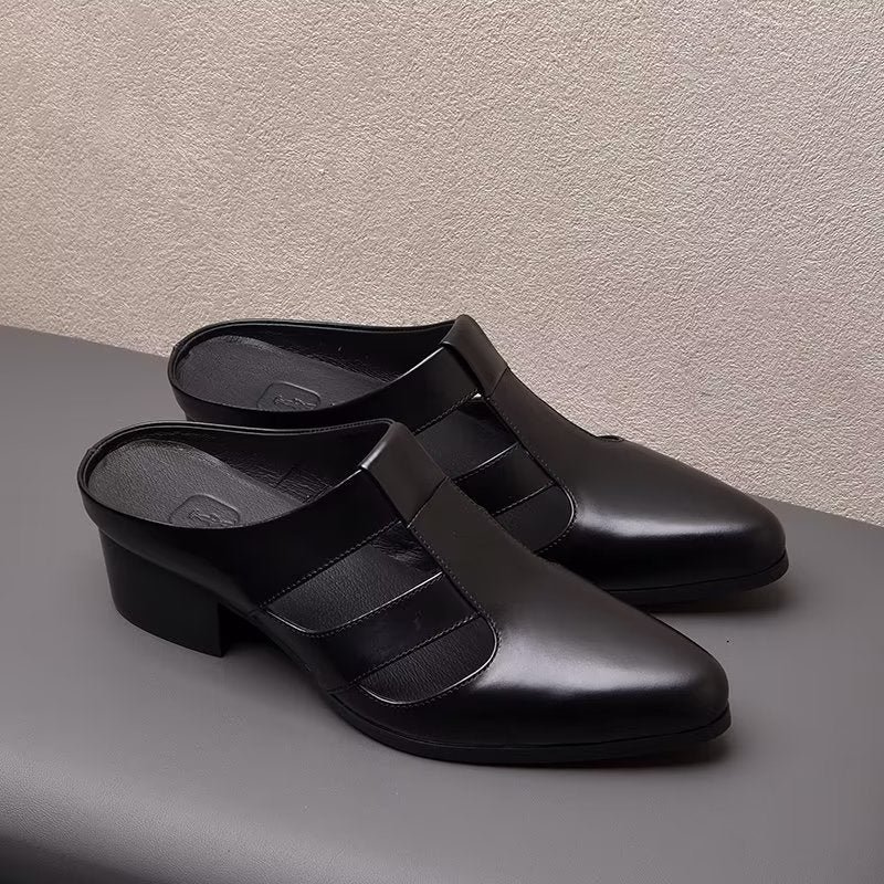 Pánske Spoločenské Topánky Slip On - Čierna