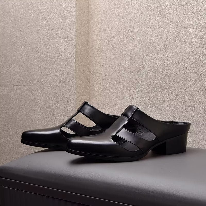 Pánske Spoločenské Topánky Slip On - Čierna