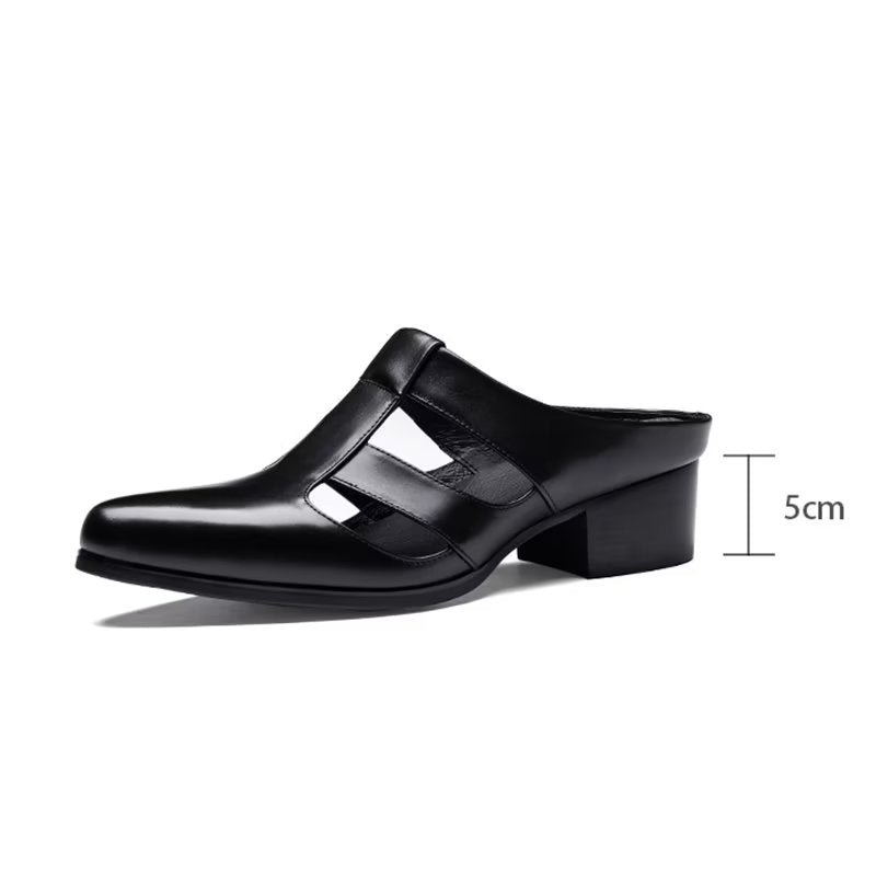 Pánske Spoločenské Topánky Slip On - Čierna