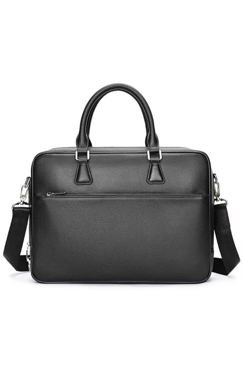 Pánske Tašky Cez Rameno Executive Elite Leather Bag - Čierna