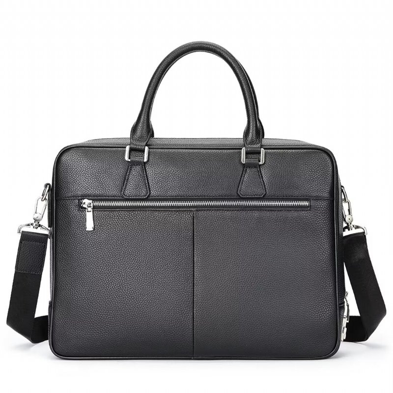 Pánske Tašky Cez Rameno Executive Elite Leather Bag - Čierna