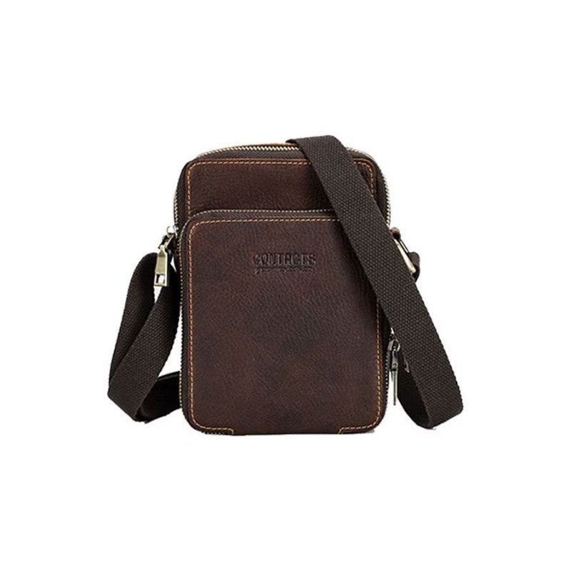 Pánske Tašky Cez Rameno Luxusná Crossbody Taška Messenger Collection Crazy Horse