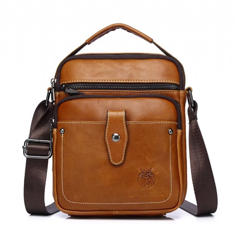 Pánske Tašky Cez Rameno Majestic Journey Leather Holdall - Čierna