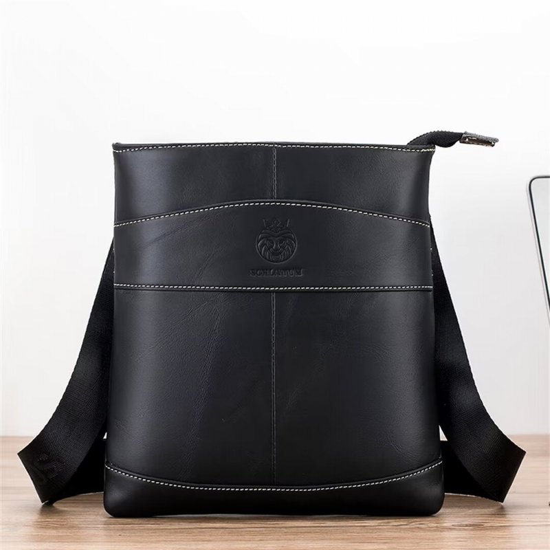 Pánske Tašky Cez Rameno Royal Roadster Leather Bag - Čierna