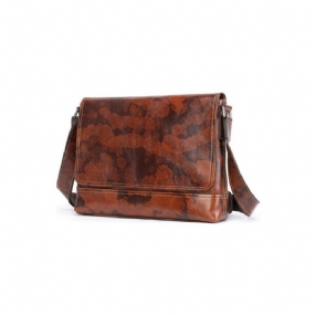 Pánske Tašky Cez Rameno Vintage Zips Crossbody Messenger Taška