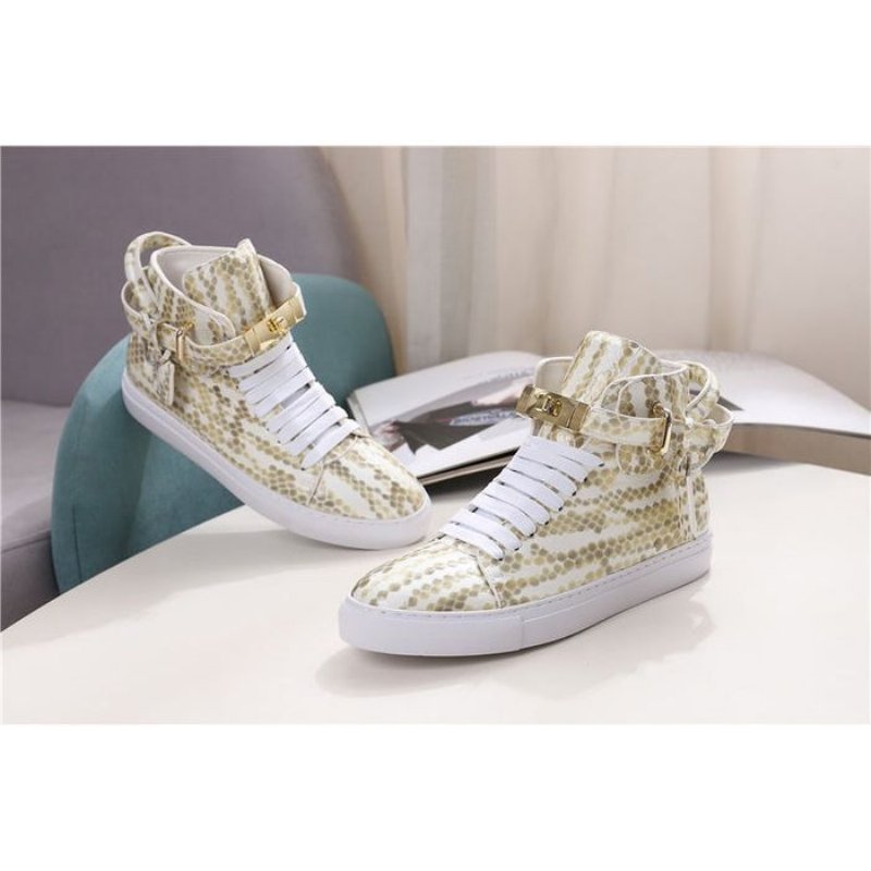 Pánske Tenisky Exotica High Top Sneakers - Biela