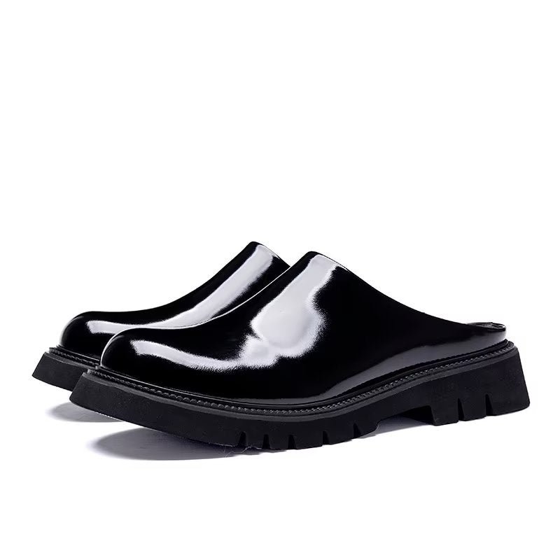 Pánske Topánky Na Voľný Čas Slip On Bežné - Čierna